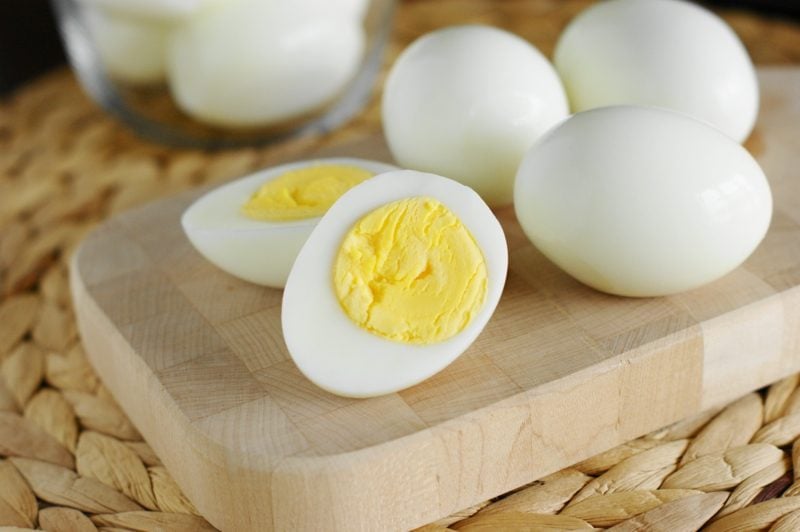 kohlenhydratarme Lebensmittel Eier gekocht
