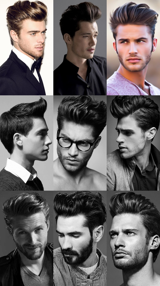 männer frisuren pompadour moderne herrenfrisuren männerfrisuren trendfrisuren männer 