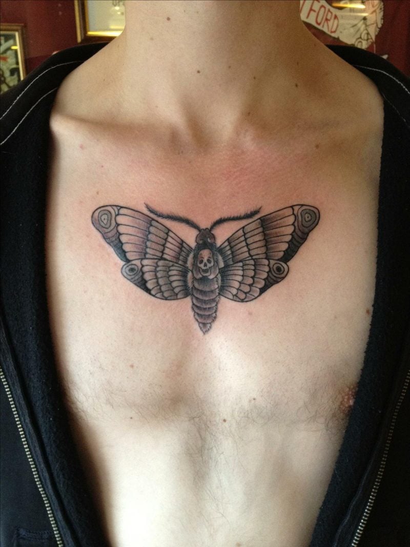 Schmetterling Tattoo Ideen für Männer 
