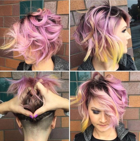 Undercut Frauen Frisuren So Stylen Sie Den Undercut Diy Frisurentrends Zenideen