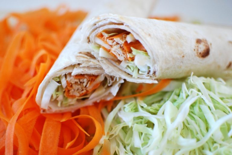 Wie man die 50 leckersten Wraps selber machen kann? gesunde Ernährung