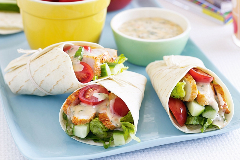 Wie man die 50 leckersten Wraps selber machen kann? gesunde Ernährung, Rezepte ZENIDEEN