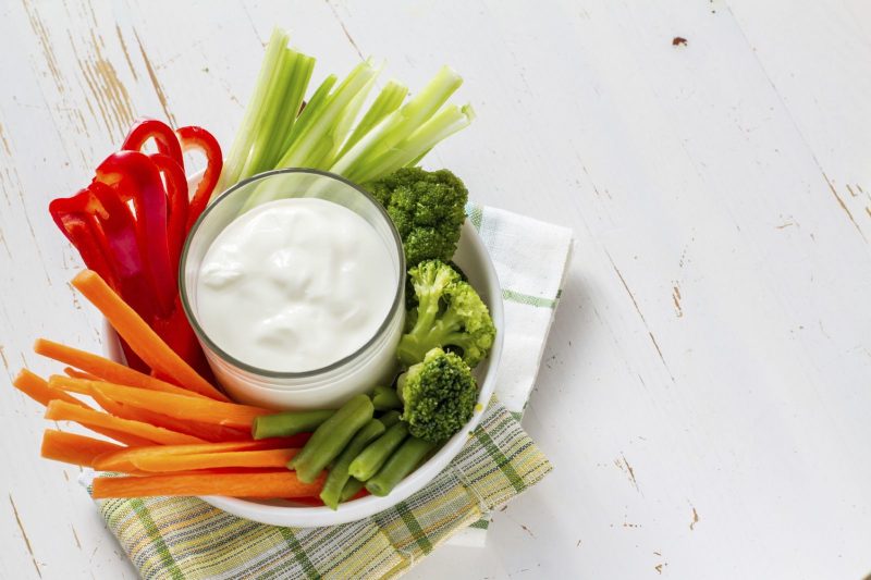 gesunde Abendsnacks - Low Carb Fernseh-Snacks Gemüse 