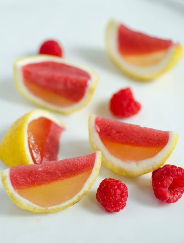 Limonade selber machen und Jelly Fruits machen
