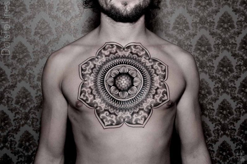 Mandala Tattoo Männer 