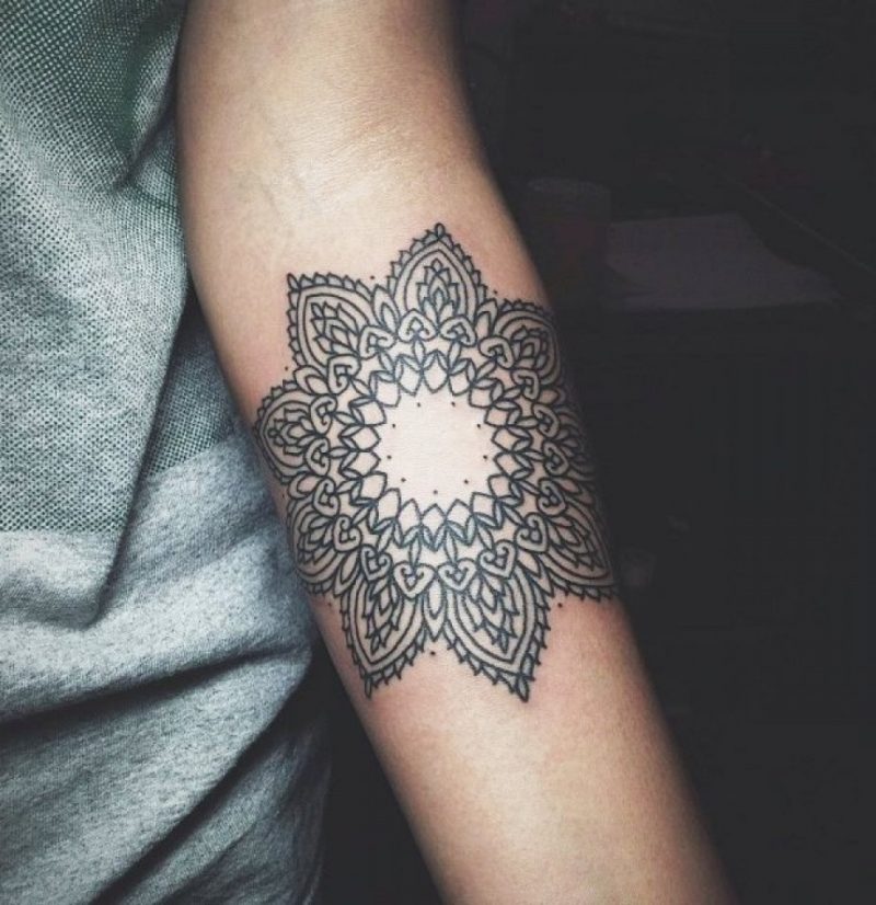 Mandala Tattoo Hand