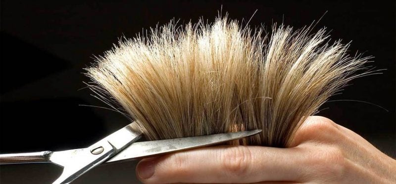 Tipps gegen Spliss - richtiges Haarschneiden 