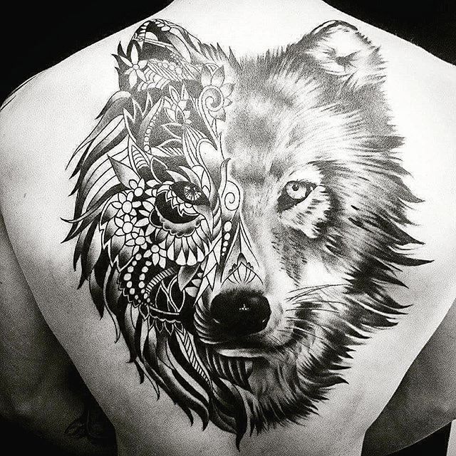 Tattoo Wolf 60 inspirierende Ideen für Männer und Frauen Tattoos