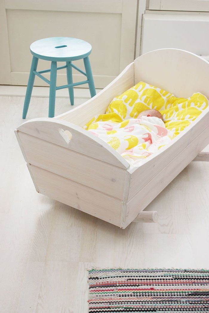 Babyzimmer Gestalten Babywiege Anleitung Und 40 Tolle Ideen Diy Kinderzimmer Zenideen