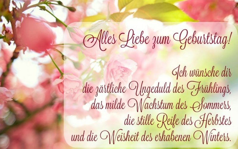 Die Besten Gluckwunsche Spruche Und Zitate Zum Geburtstag