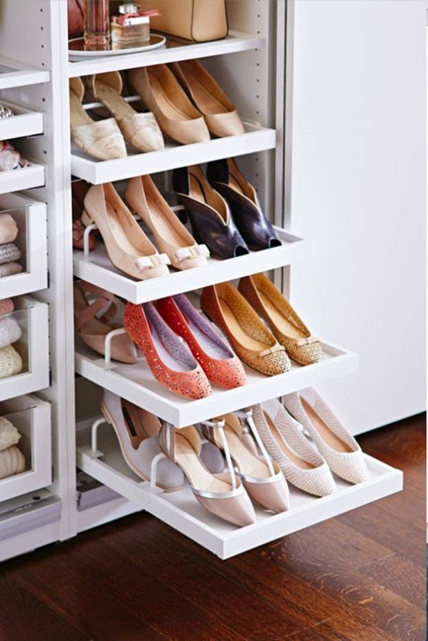 Ikea Garderobe: Mehr Platz für die Schuhe