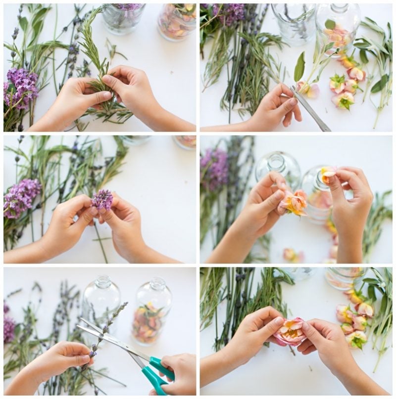DIY Muttertagsgeschenke: Herbal Parfüm selber machen