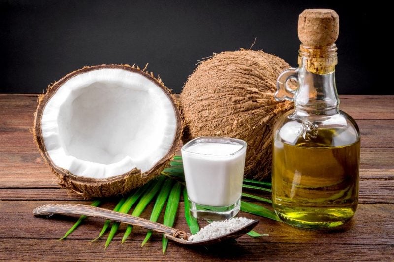 natives Kokosöl für die Haare Vorteile