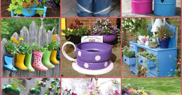 Die 60 besten DIY Dekorationen für Ihre Terrassen! - Balkon, Terrassen