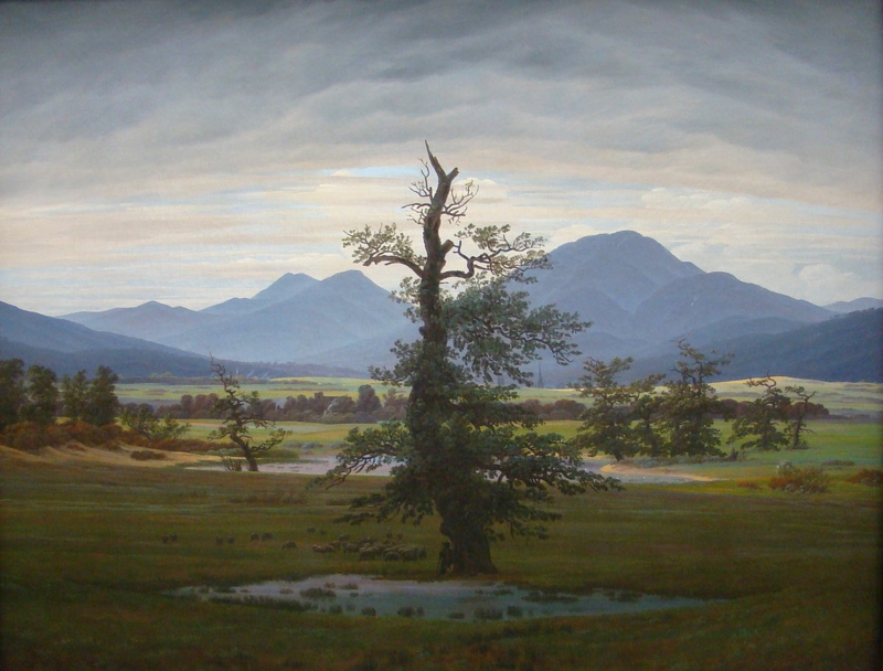 Romantik Epoche Caspar David Friedrich Einsamer Baum