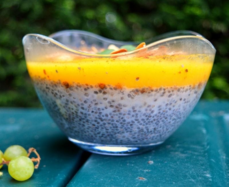 Chia Samen Pudding mit Mango Rezept