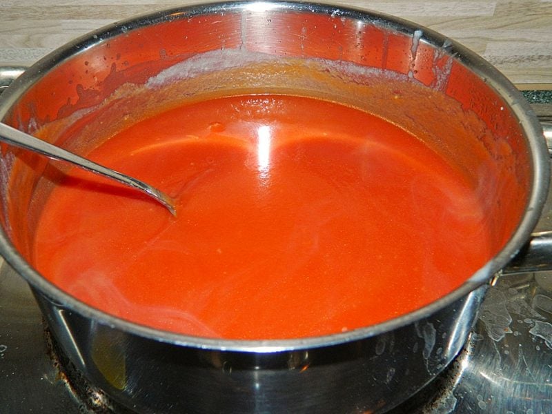 Tomatensoβe mit Thermomix kochen