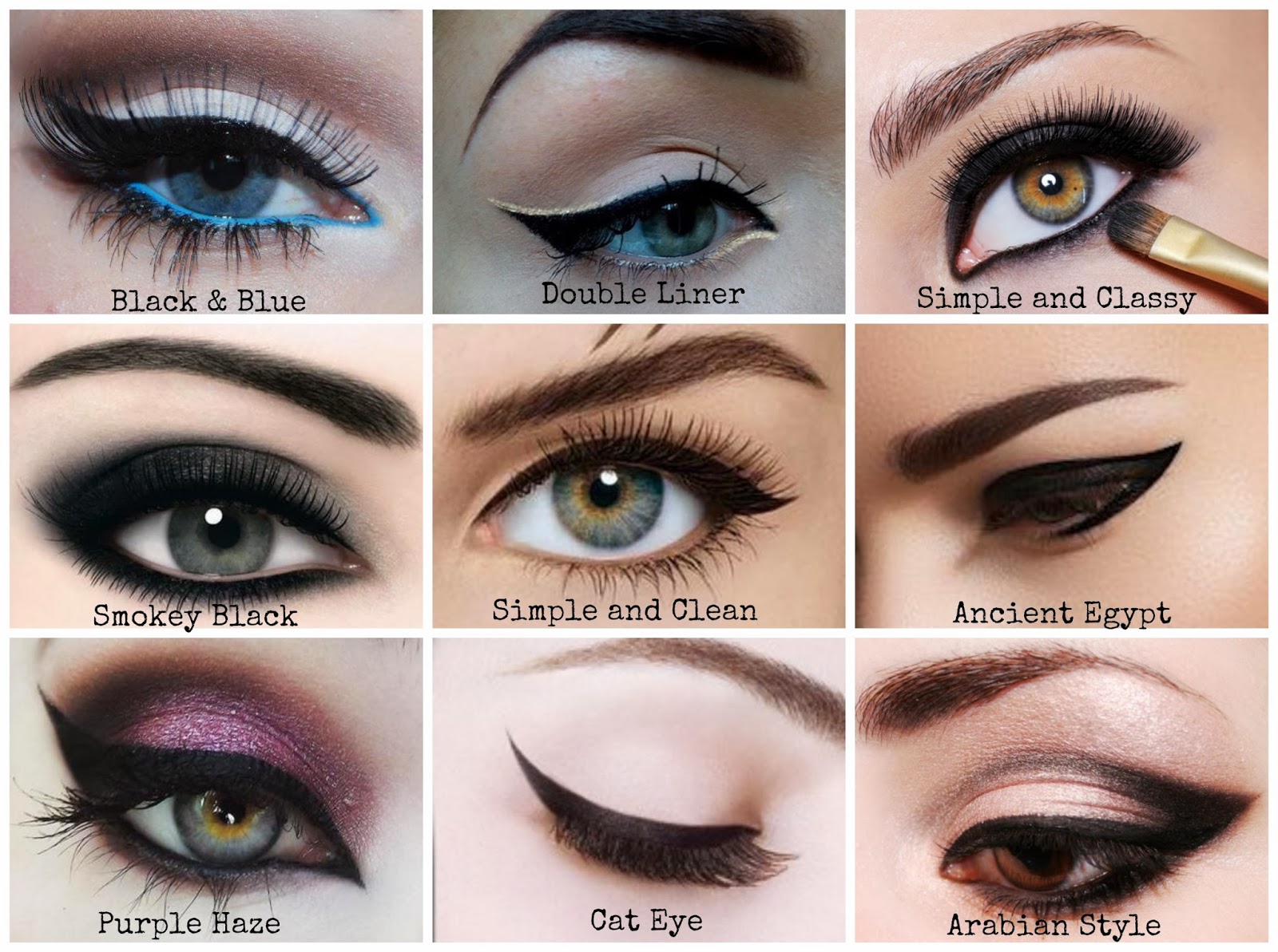Das richtige Augen Make Up für Ihre Augenformen - 12 goldene Tipps