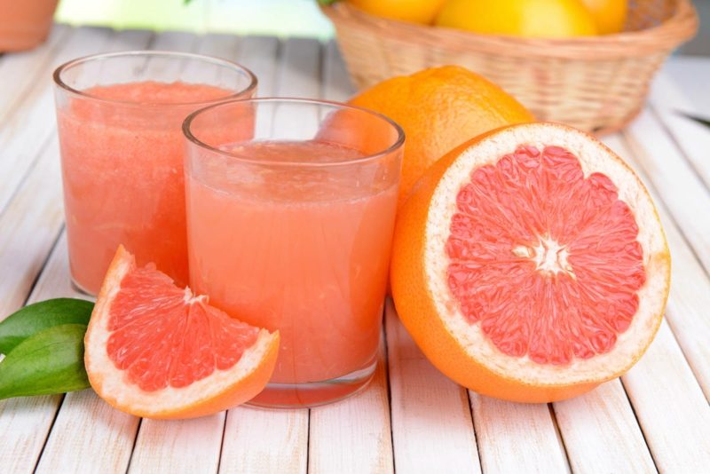 grapefruit detox drink bauchfett abbauen