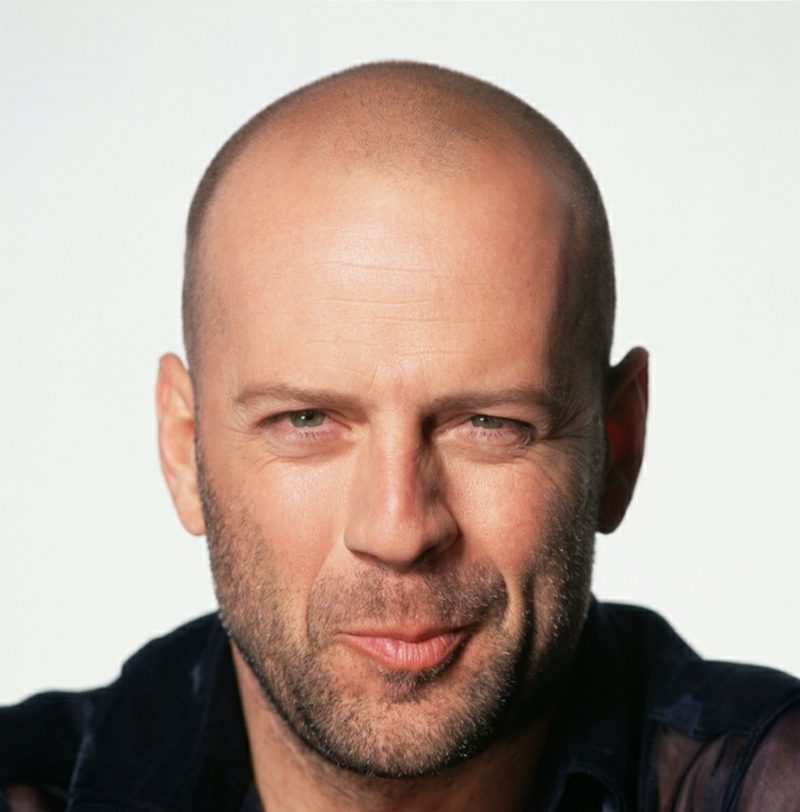kurze und lange Haare Frisuren Bruce Willis