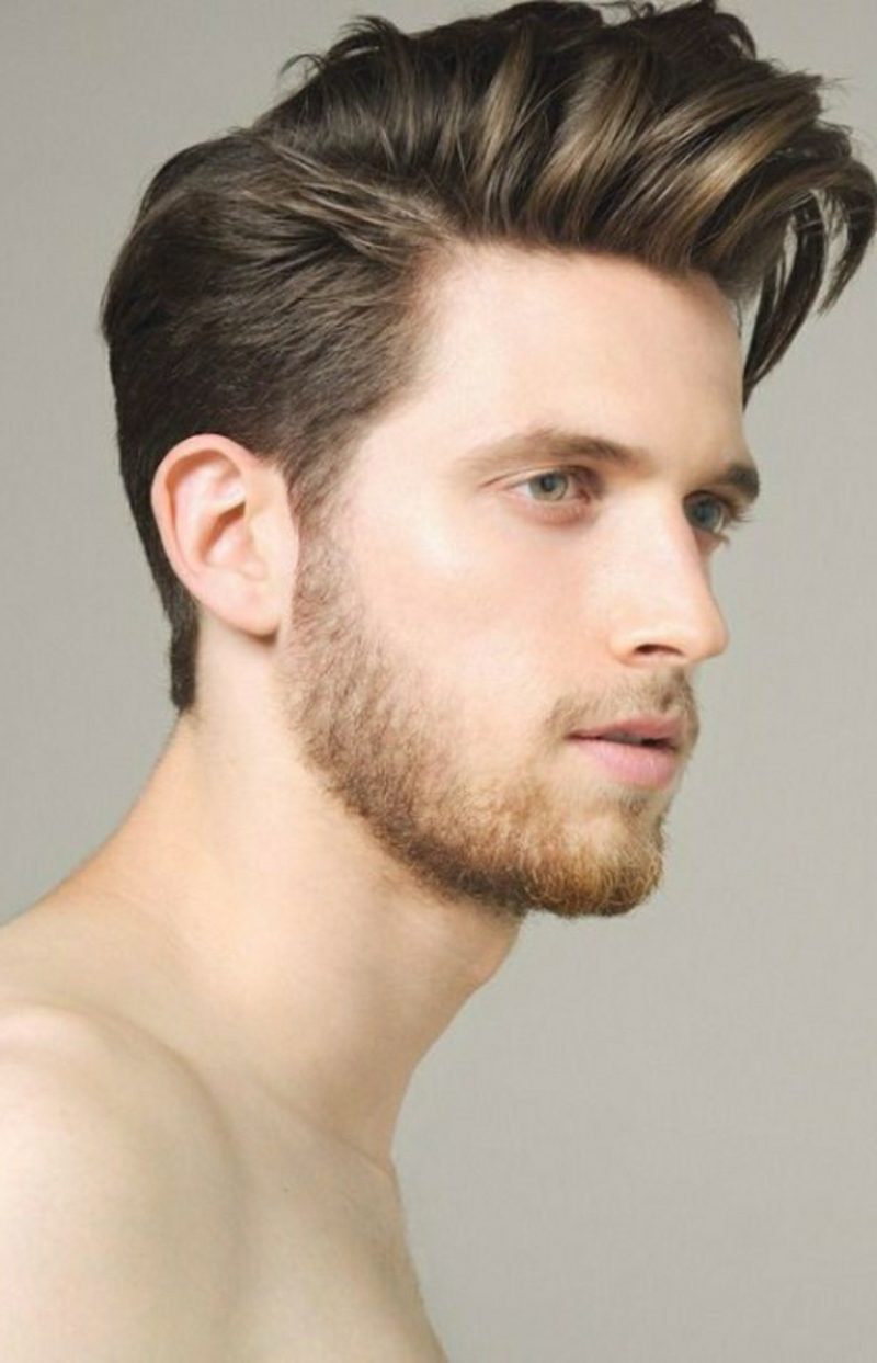 lange Haare Männer Frisuren Sidecut
