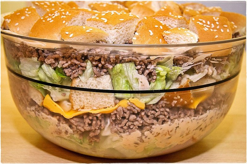 Big Mac Rezepte leckerer Salat