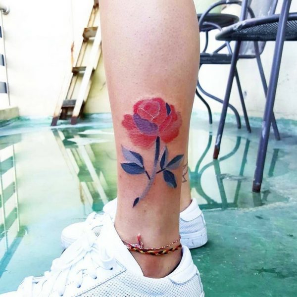 Was ist ein Watercolor Tattoo und wie lange hält er?