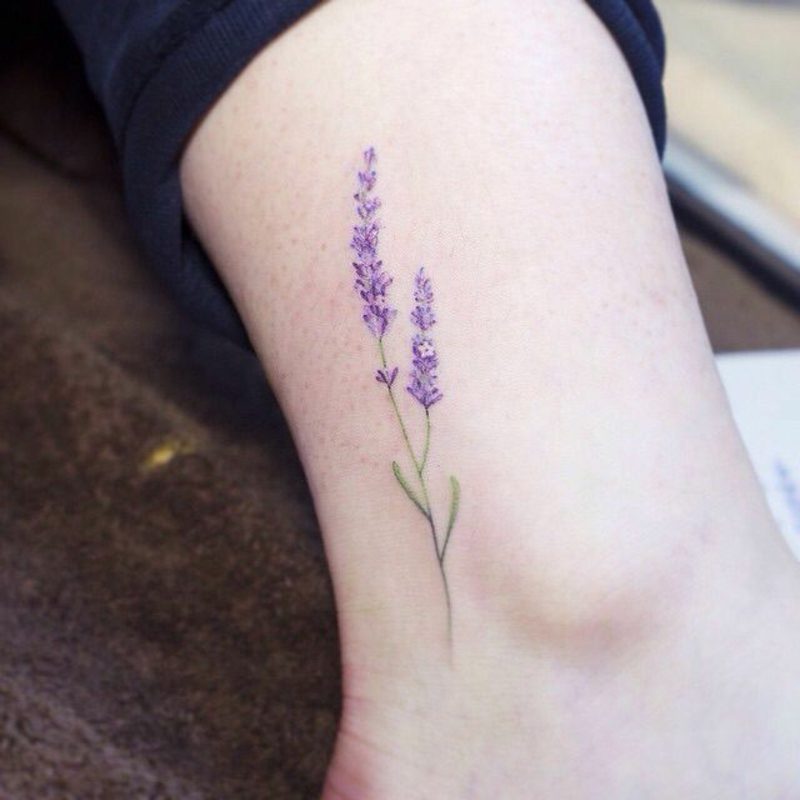 Watercolor Tattoos dezent Frauen