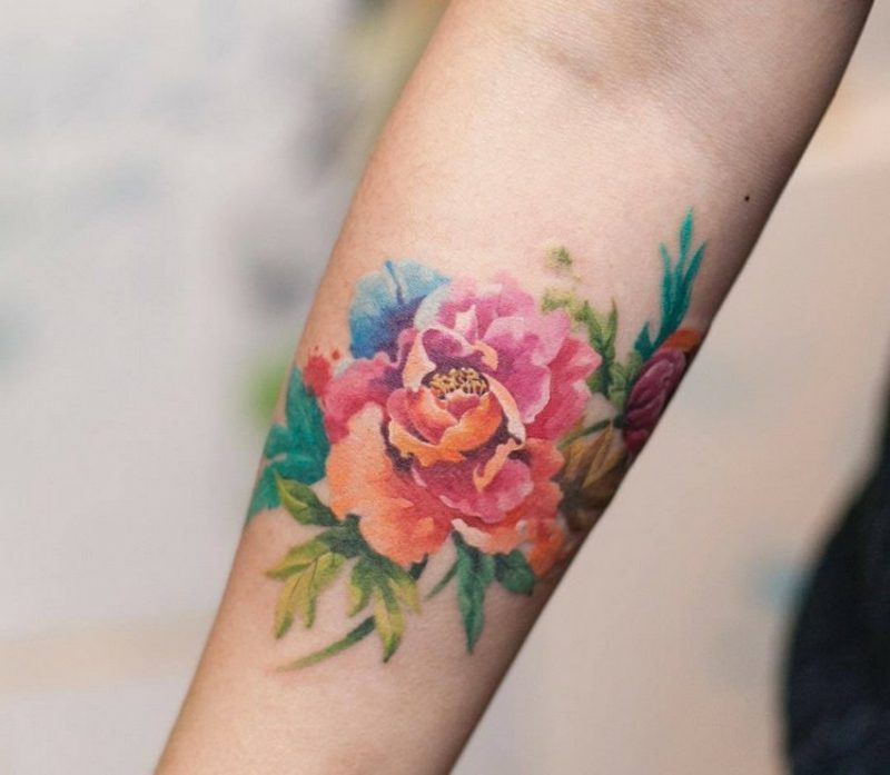 Watercolor Tattoo Haltbarkeit