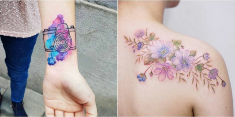 Watercolor Tattoos wichtige Fragen