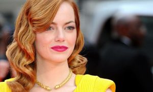 Frisuren mittellang moderne Ideen Emma Stone