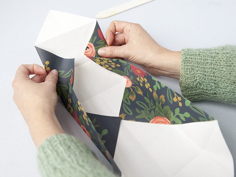 Origami Schachtel falten