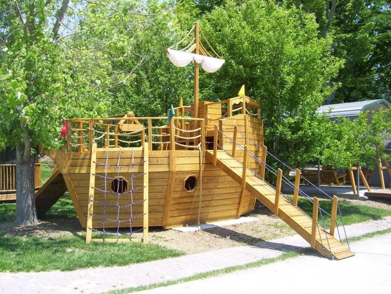 Spielhaus Garten für Kinder