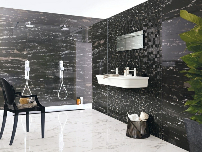 Moderne Badfliesen 2017 – tolle Designs im Überblick