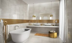 Badezimmer Fliesen moderne Designideen