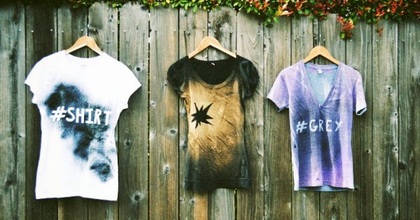 TShirt bemalen DIY Anleitung und 45 coole Beispiele DIY ZENIDEEN