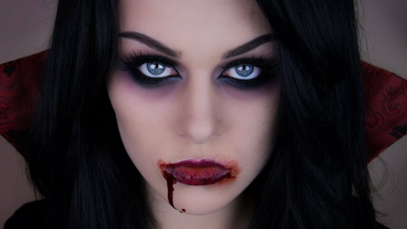 Halloween Kostüm Damen Vampir