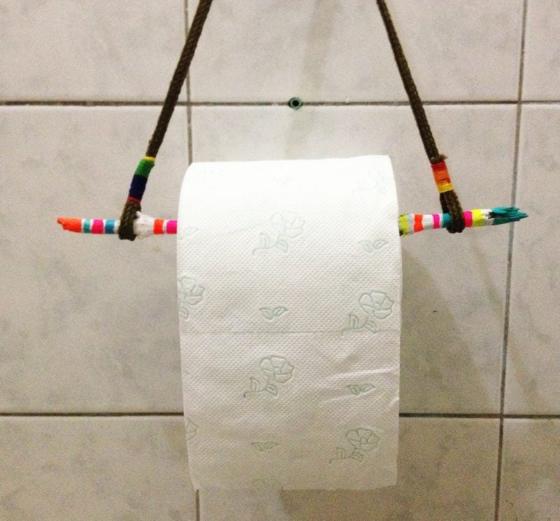 preiswerten ideen für toilettenpapierhalter
