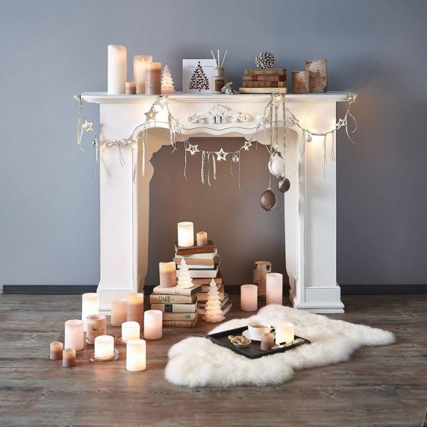 Kaminkonsole für Weihnachten selber bauen - Deko & Feiern, Innendesign