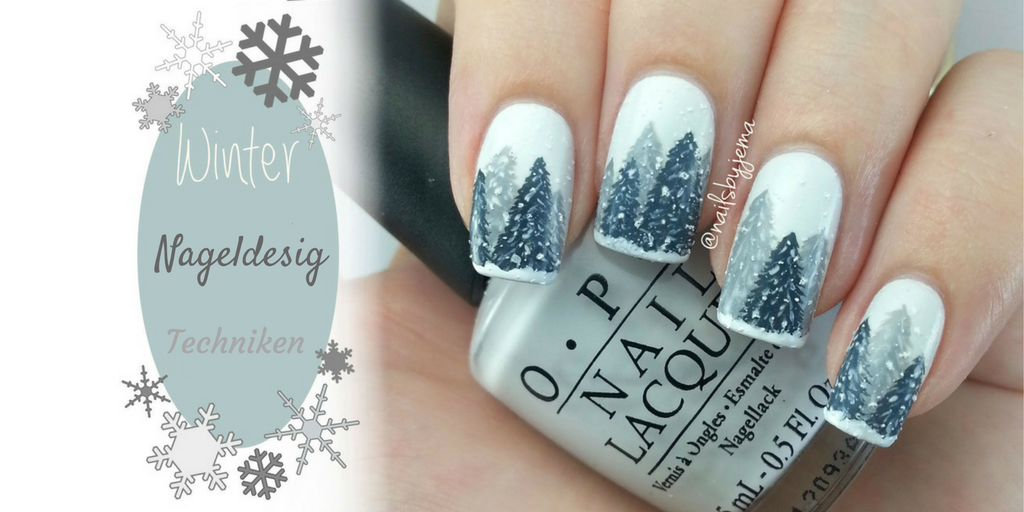 Nageldesign Weihnachten Anleitung