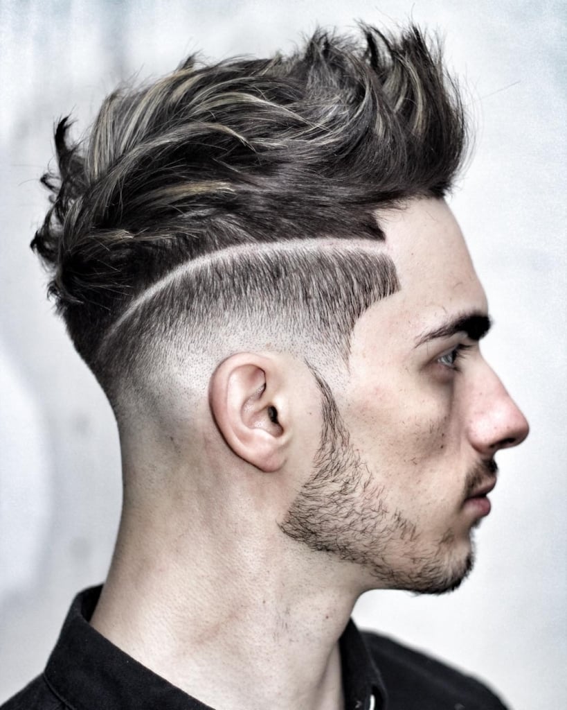 Die Undercut Frisur - das Gesicht der Mode bei Männerfrisuren über die Jahre hinweg