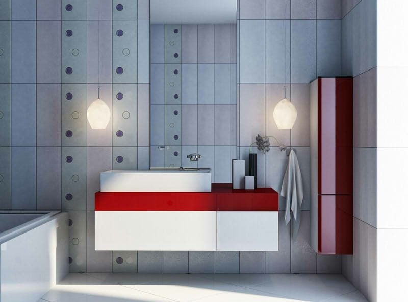 Fliesen Badezimmer renovieren moderne Ideen
