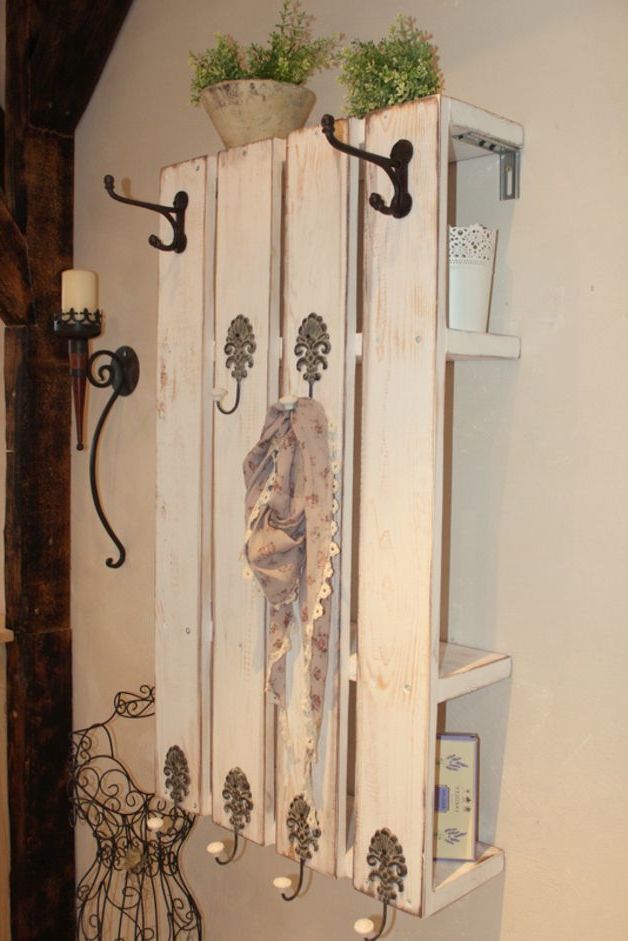 Garderobe selber bauen paletevintage