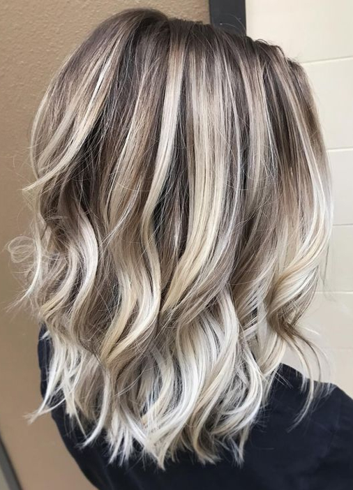 Styling-Looks: schulterlange Haare Locken - einfache Frisuren für Sie 