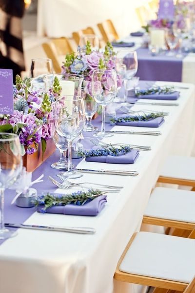 Hochzeitsdeko für Tische - schöpfen Sie kreative Ideen für den großen