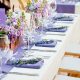 Hochzeitsdeko für Tische-Ein Fest in Lavendelfarben