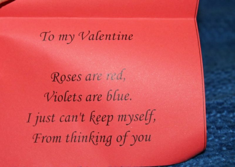 Valentinstag Sprüche kurzes Gedicht