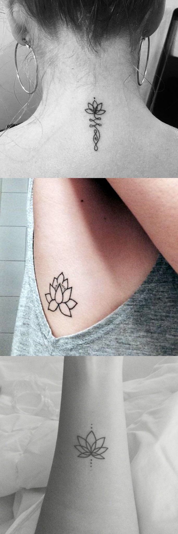 Kleine Tattoos Lotusblume Tattoos