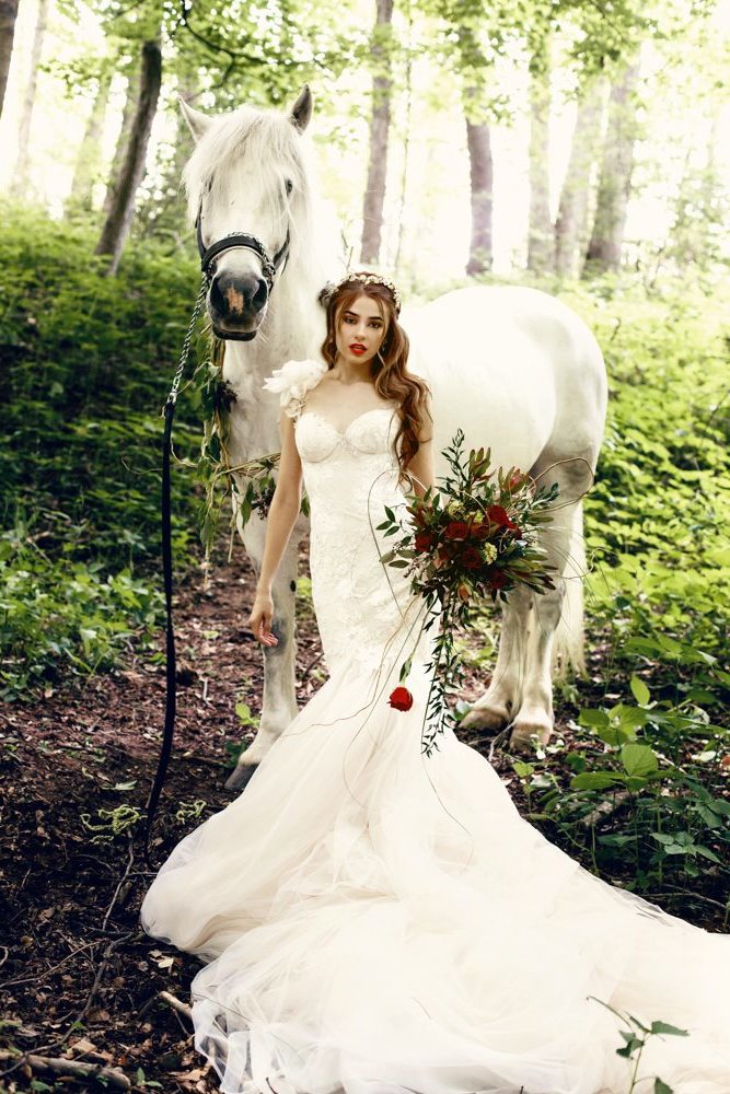 Hochzeitfotos - Schöne Pferdebilder