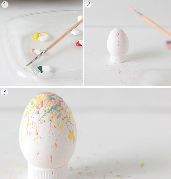 Schritt für Schritt: Wie färben Sie die Ostereier ohne Farbe
